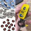 2025 Hot Car Key Stickers Auto Control Keychain Accessories For Volkswagen VW GTI Rline R Polo Golf Passat Magotan Tiguan Jetta