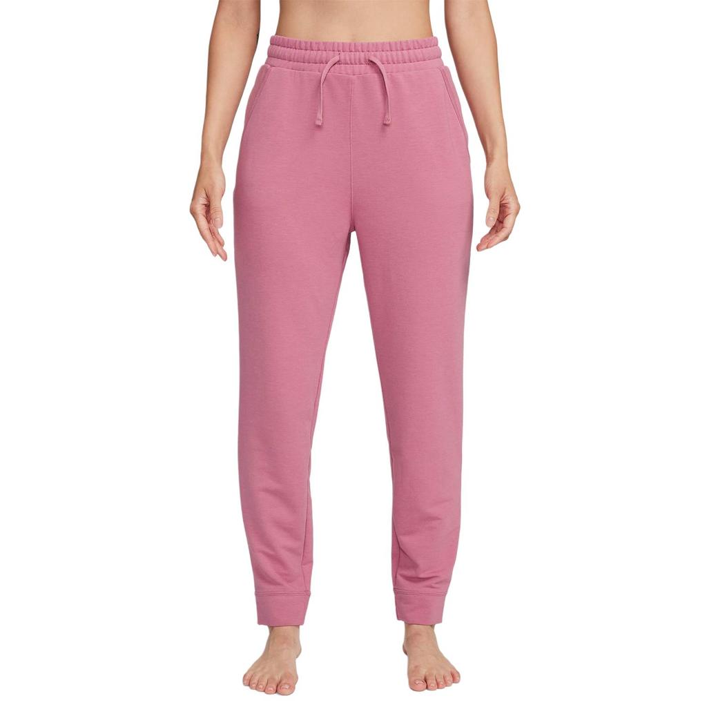 Nike Вязаные спортивные штаны женские розово-красные DM7038-667