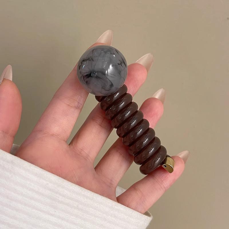 1 шт. Ретро телефонная линия резинка для волос женский темперамент простая резинка-пузырь для плетения волос артефакт повязка на голову резинка для хвостика аксессуары для волос