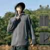 Men's Summer Lightweight Hooded UV Protection Jacket