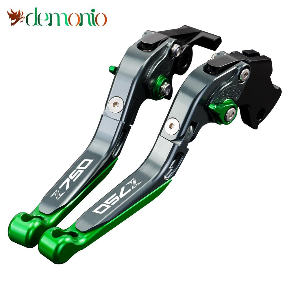 Регулируемый выдвижной рычаг тормоза для мотоцикла Kawasaki Z750 2007 2008 2009 2010 2011 2012 Z 750