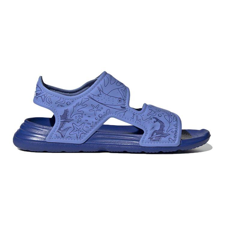 Дисней x Adidas Сандалии для плавания 'Приключения' Нескользящие детские сандалии Синие Детские HQ1280