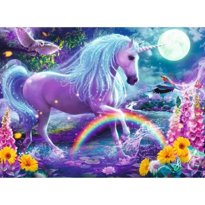 Children's Puzzle 100 Pieces XXL - Sparkling Unicorn - Ravensburger