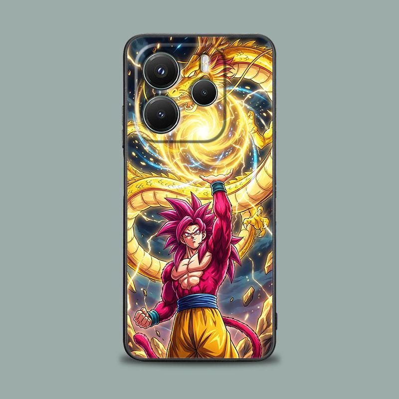 Case For Xiaomi Redmi Note 15 14 13 12 11 10 Pro Plus 5G Goku SSJ4 Cases For Redmi 15C 15 14C 13C 12C Phone Cover DragonS B-Ball