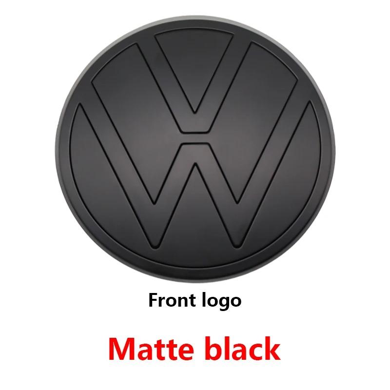 T24Volkswagen Polo Car Logo Emblem Badge Sticker for 2019-2024 Models Front Grille & Rear Trunk Auto Exterior Decoration
