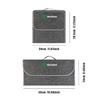 NADH5 Car Trunk Storage Box Foldable Felt Car Organizer Stowing Tidying Box Car Accessories For Skoda S Fabia Octavia VII Karoq Kamiq