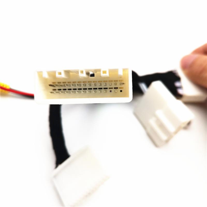 28 контактов кабель передней камеры и 24 контакта кабель задней камеры для Toyota Land Highlander Avalon