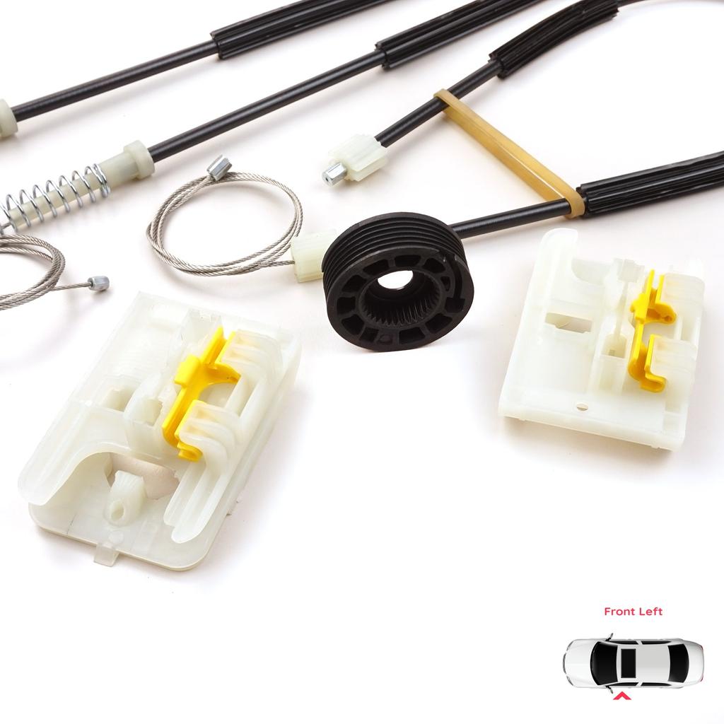 EWR5458 Window Regulator Repair Set Front Left Door for Ford Focus MK3 C346 2010-2019 4/5 Door BM51A23201  