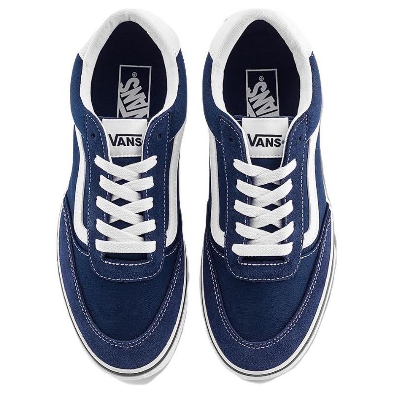 Vans Мужские классические универсальные прочные низкие кеды Brooklyn LS синие VN000D7QLKZ