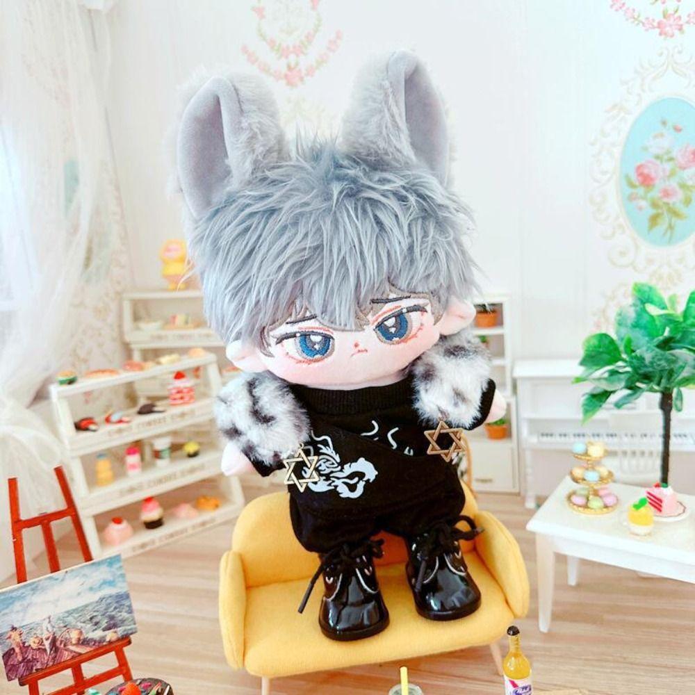 Toys Accessories Cotton Stuffed Dolls Doll Pants Doll Plush Vest Doll Fur Coat 20cm Doll Clothes