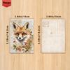 32pcs, Vintage Animal Postcard, Rabbit, Indoor Bedroom Decoration, Wall Sticker, Message Card, Mailing, Congratulations Souvenir