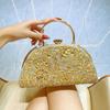 Handbag Hand-held Handbag Elegant and Exquisite Small Diamond-encrusted Wedding and Dinner Bag for Women