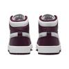 Кроссовки Air Jordan 1 High Golf Bordeaux Унисекс Красный Белый Металлик-Серебристый DQ0660-103