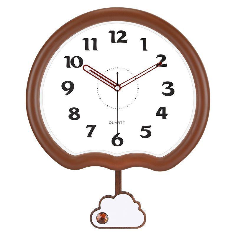 Эти настенные часы — современные, креативные и персонализированные кварцевые часы для дома, для гостиной, выполненные в простом кремовом стиле.