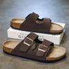Classic Cork Clogs Slippers Women Men Soft Footbed Suede Sandals With Arch Support Trendy Beach Slides Home Men Mules