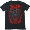Музыкальная футболка Jinjer For Lovers Черная хлопковая футболка Полный размер Унисекс