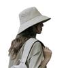 Solid color bucket hat high quality quick-drying field climbing hat four seasons men's and women's bucket hat sun protection sun hat children