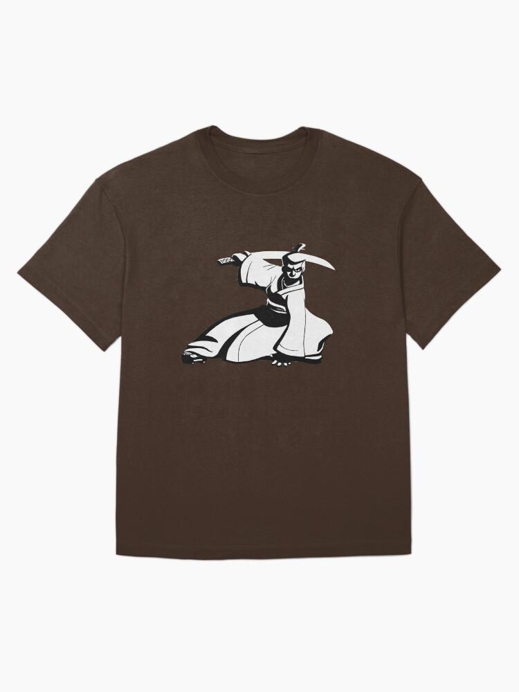 Samurai Jack Samurai Jack - Black and White Oversized T-Shirt