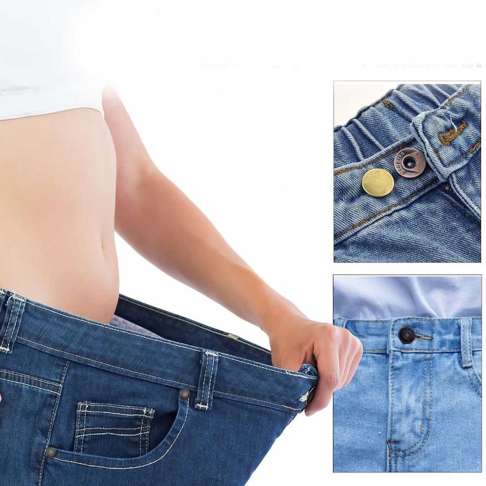 Adjustable Pants Removable Reduces Inch Buttons Buttons For Jeans Fit Instant Jean Button Pins