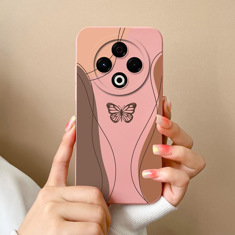 Чехол для Tecno Spark 30 Pro 30C Задняя крышка с рисунком Сердце для Tecno Spark 30C 4G 5G Полная защита Мягкие чехлы из жидкого силикона для телефона