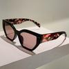 Oversized Cat Eye Sunglasses Women Fashion Vintage Casual Sun Glasses  New Trendy Stylish Design Decor Sun Glasses