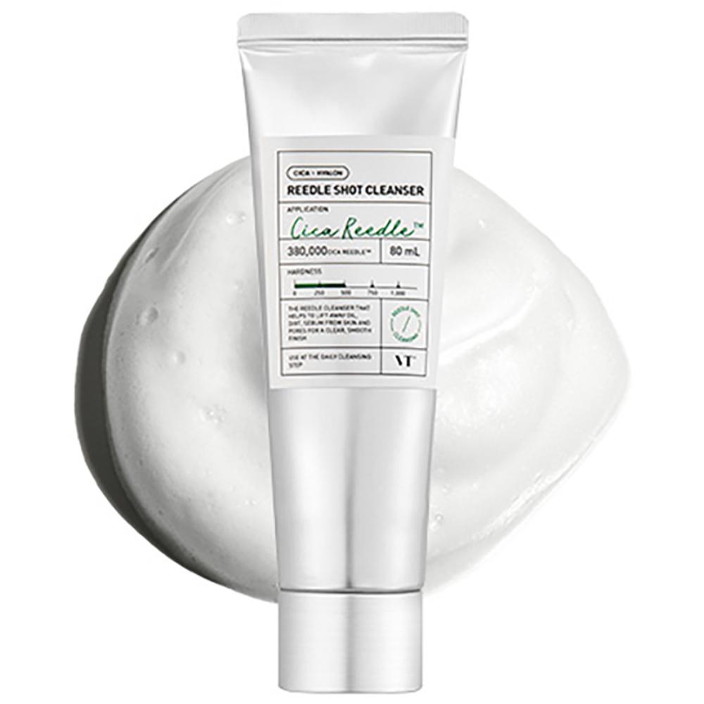 VT COSMETICS Очищающая пена Reedle Shot – Освежающее отшелушивающее очищающее средство для умывания (80мл)