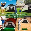 Ohbien Golf Practice Golf Easy to Easy to Daily Practice Сетка для домашней практики Портативная сумка для переноски гольфа В комплекте сетка, 3x2x1,8 м, сетка, большая,