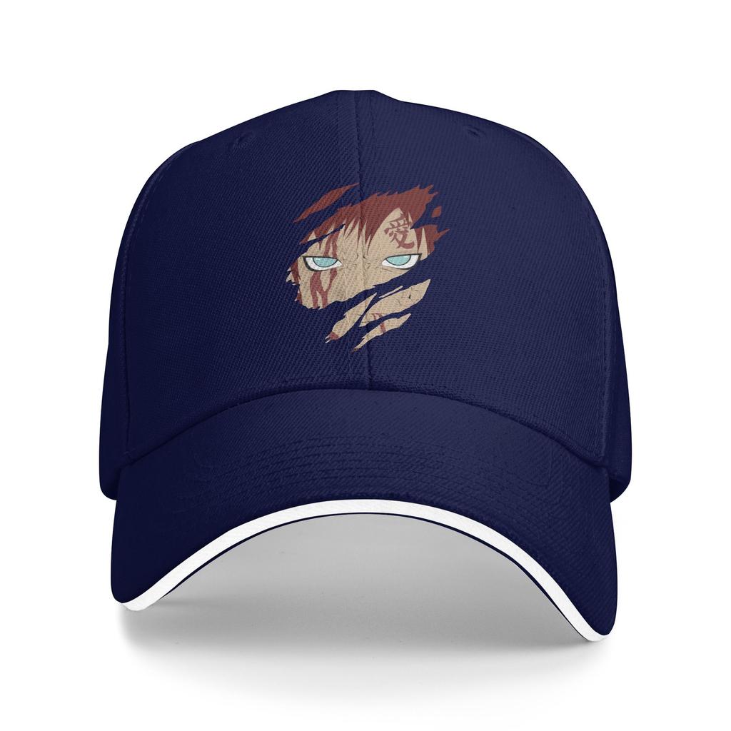 Naruto Gaara Face Sun Hat Spring Golf Cap Unisex Anime Hip Hop Baseball Cap New Outdoor Hats