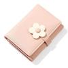 Cutie Daisy Flower Student Wallet Card Wallet Half Wallet 3-fold Wallet
