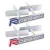 Стайлинг автомобиля, металлические наклейки Rdesign, передняя решетка багажника, эмблема, наклейки для XC40 XC60 XC90 V90 S90 S60 V60 V40 C70