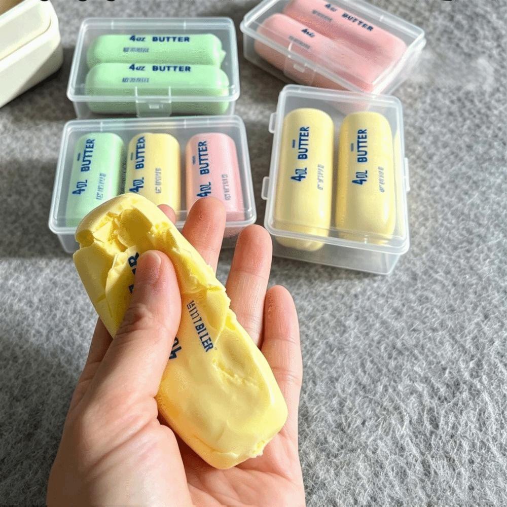 Sound Crispy Crunchy Butter Stick Sensory Fidget Butter Bar Toy Butter Stick Squishy Student