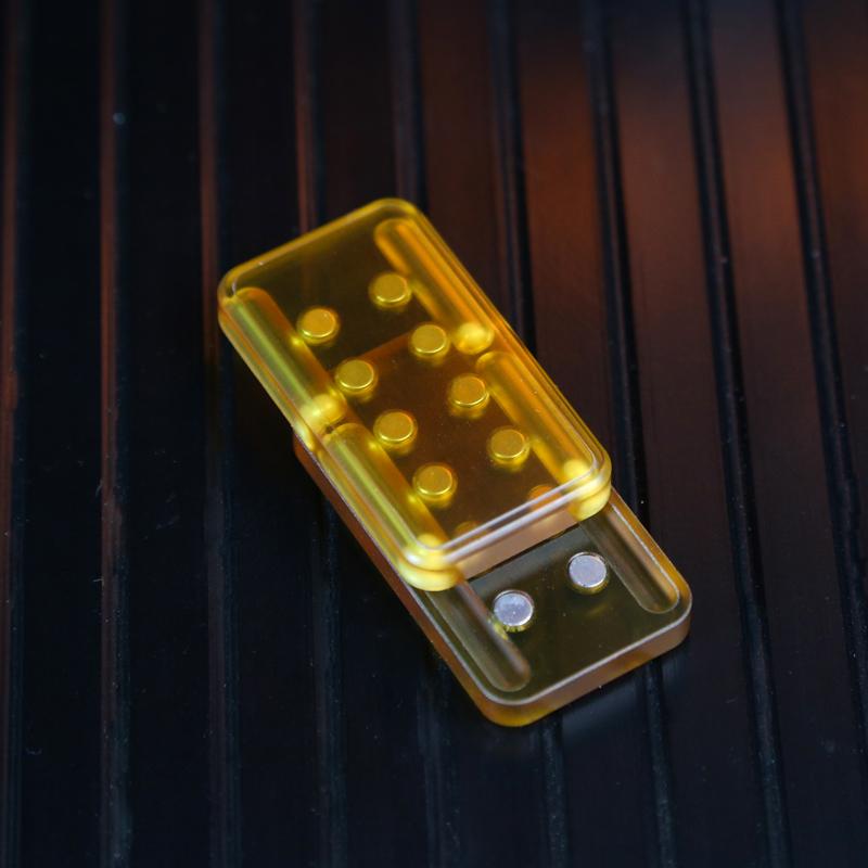 Двухслойный слайдер-фиджет Пэй Аутизм СДВГ Металлические EDC Фиджет-игрушки Игрушки для офисного стола Игрушки для снятия тревоги и стресса Подарок для взрослых