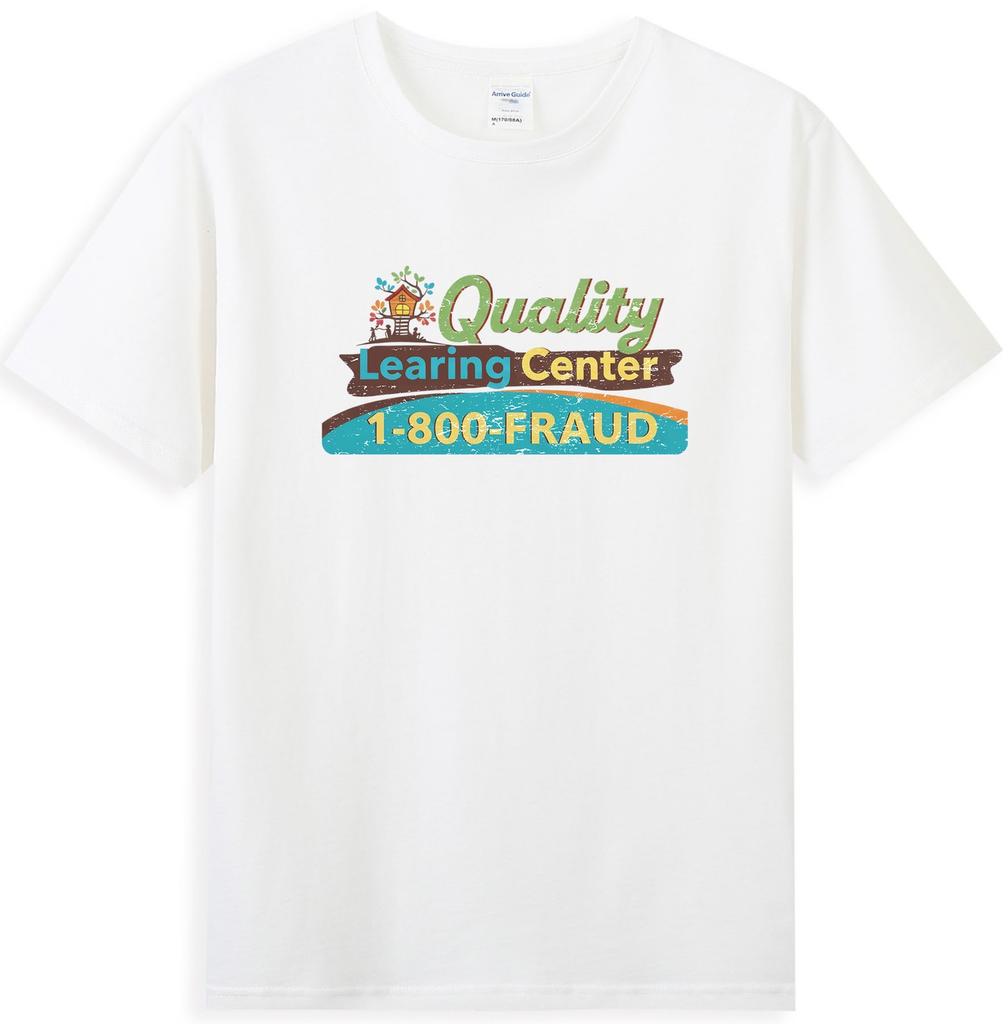 Quality Learing Center Funny Parody Education TShirt