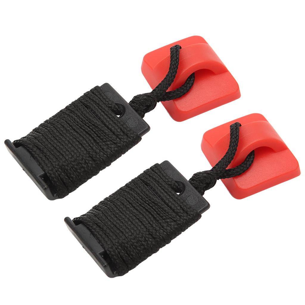 2 шт., защитный выключатель для беговой машины, универсальный магнит, аварийный ключ для беговой дорожки для тренажерного зала, красный