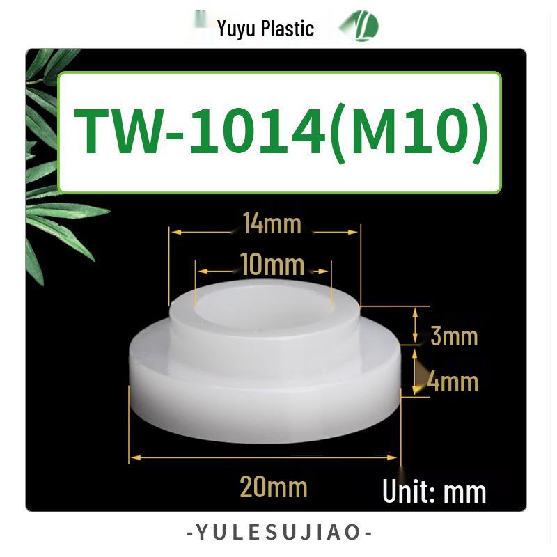 Nylon Insulating T-Type Plastic Washer for Transistor