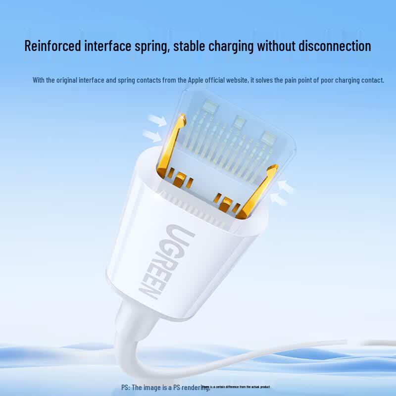 Ugreen Двойной кабель Type-C с быстрой зарядкой PD60W