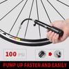 WEST BIKING 100Psi Велосипедный насос Мини Насос для шин из алюминиевого сплава Клапан Шредера Преста Ручной воздушный насос для велосипеда Насос для горного и шоссейного велосипеда