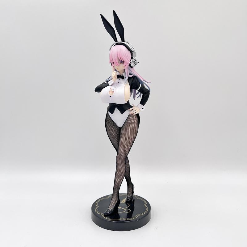 Аниме Super Sonico Bunny Girl, экшн-фигурка, коллекционная модель куклы