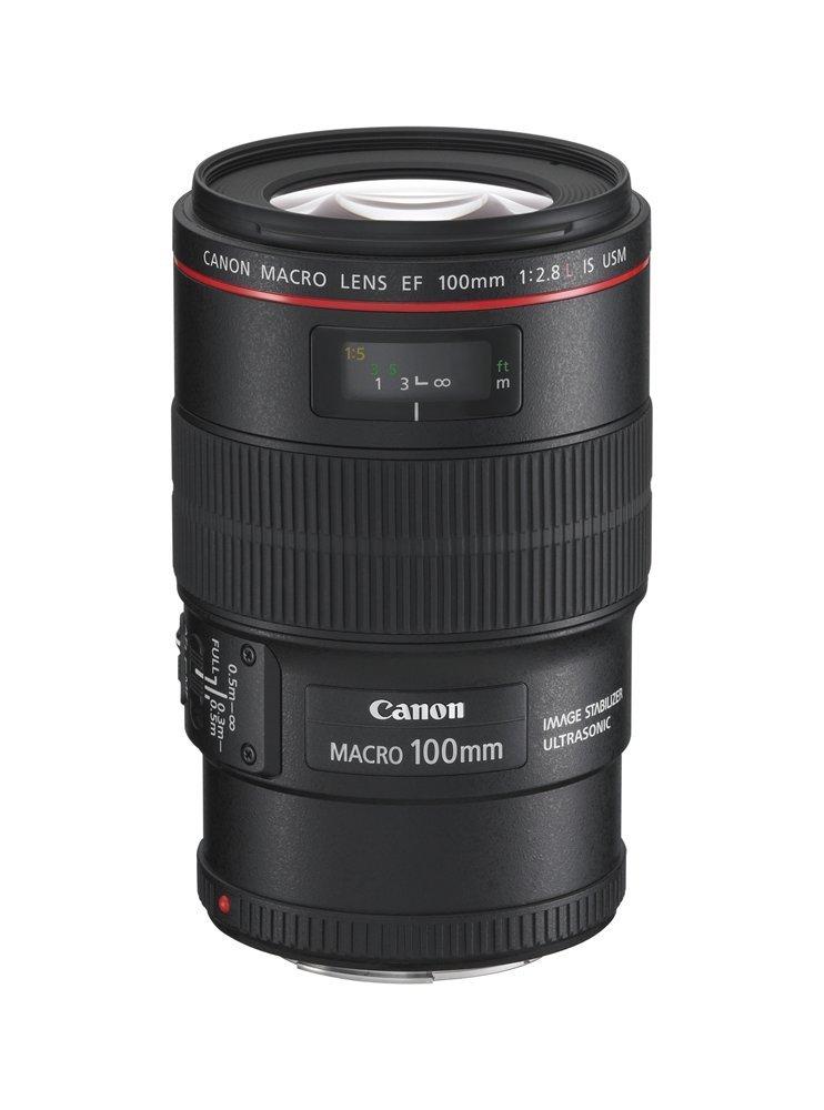 Canon EF Lens EF100mm Macro IS USM Macro Lens F2.8L