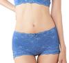 LUNA Natural Up Shorts Butt Lifting Compression Tightening While Sleeping (Airy Blue, S) Stress-Free