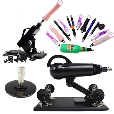 Автоматическая телескопическая секс-машина, мощный ручной вибратор-массажер, пистолет, фаллоимитатор, эротические аксессуары, Volwassen Levert