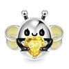 Fasion Bee Cat Dog Cow Salamander Bat Dragon Pendant Beaded Jewelry Gift DIY Loose Beads