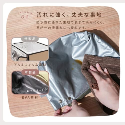 Small, Insulated Lunch Bag [Compact, Lightweight, Water-repellent, and Excellent Cold Storage]. Stylish Lunch Bag with Ice Pack Pocket for Adults and