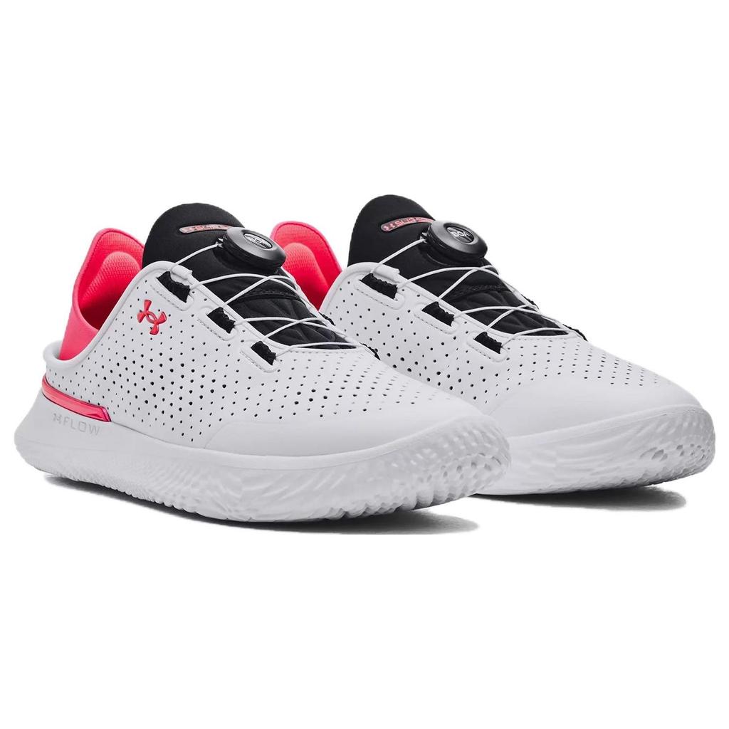 Under Armour Women's Charged Verssert Running Shoes White Pink 3027049-104