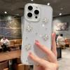 INS 3D Эпоксидная Бабочка Прозрачный Мягкий Чехол Для Телефона Для iPhone 11 12 13 14 15 16 17 Pro Max Plus Милый Ударопрочный Бампер