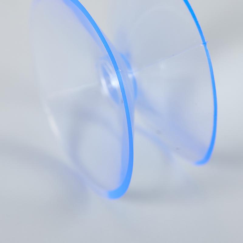 10 шт./лот ПВХ прозрачные двухсторонние присоски-присоски для стекла и пластика