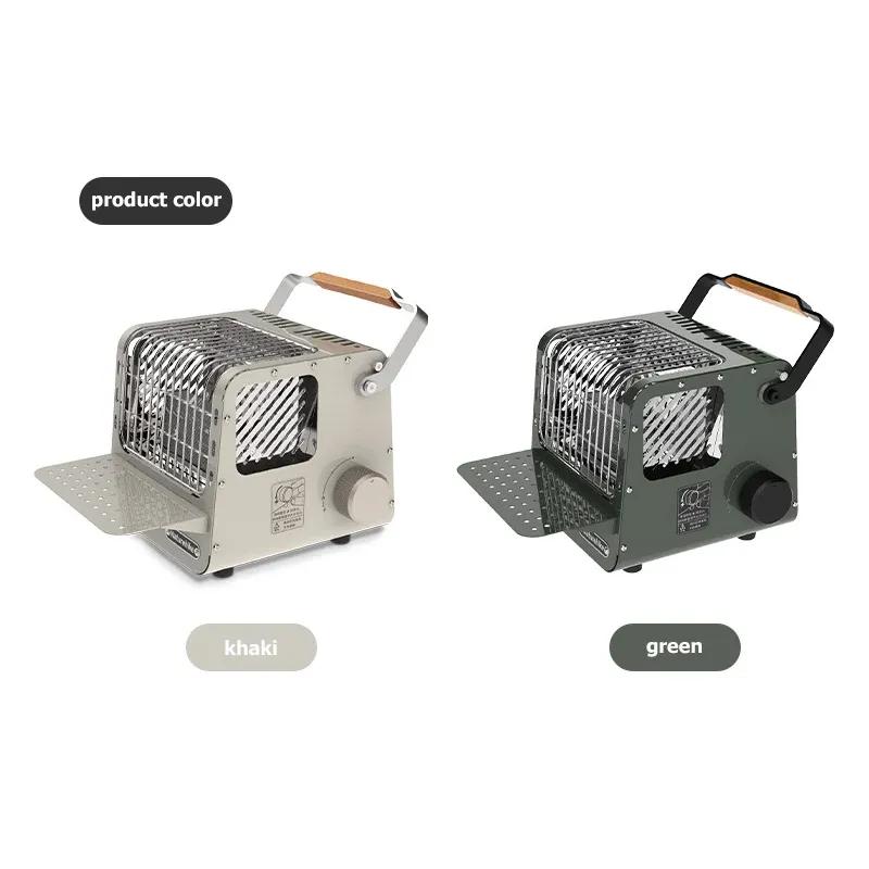 Мини портативная отопительная печь для кемпинга на открытом воздухе многофункциональная отопительная печь мощностью 1,1 кВт для кухни и походов