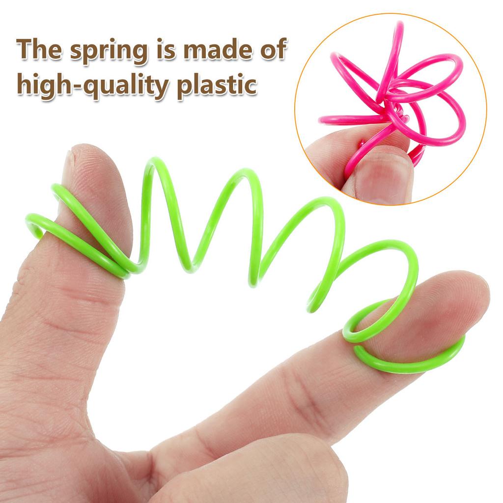16pcs Cat Coil Toy Lasting Plastic Spiral Spring Cat Toy Interactive Cat Toy Creative Cat Activity Toy Cat Bouncing And Train Fun Gift
