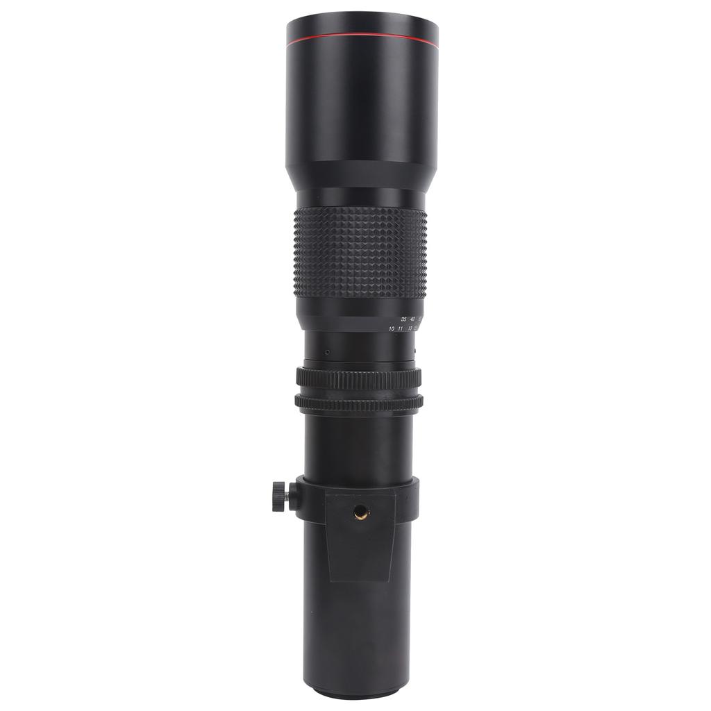 500mm F8‑F32 Super Telephoto Lens Manual Focusing for T2 Mount Prime Lens for Photography