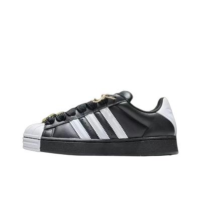 Originals Superstar 2 Скейтбордические кроссовки Женские Черные JR7444